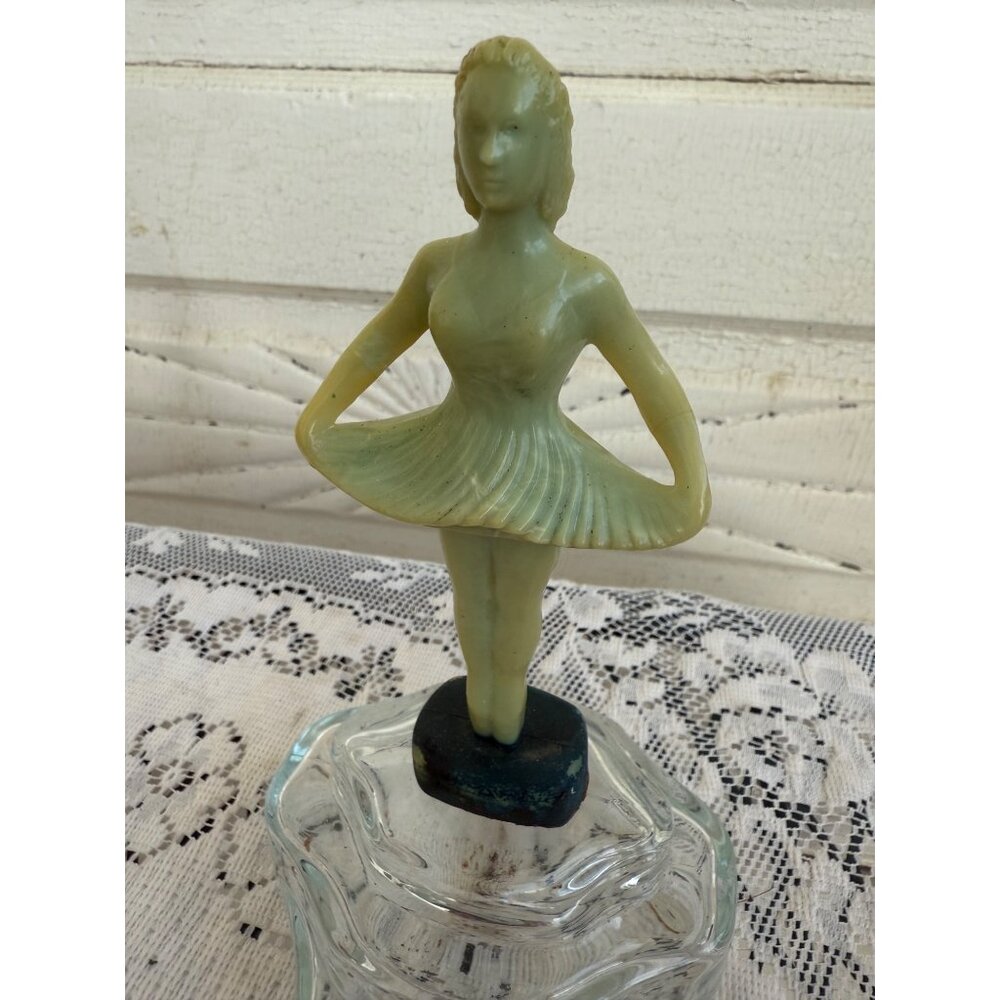 Vintage 1940s Babs Creations Whirling Ballerina Perfume Bottle - Picture 2 of 11